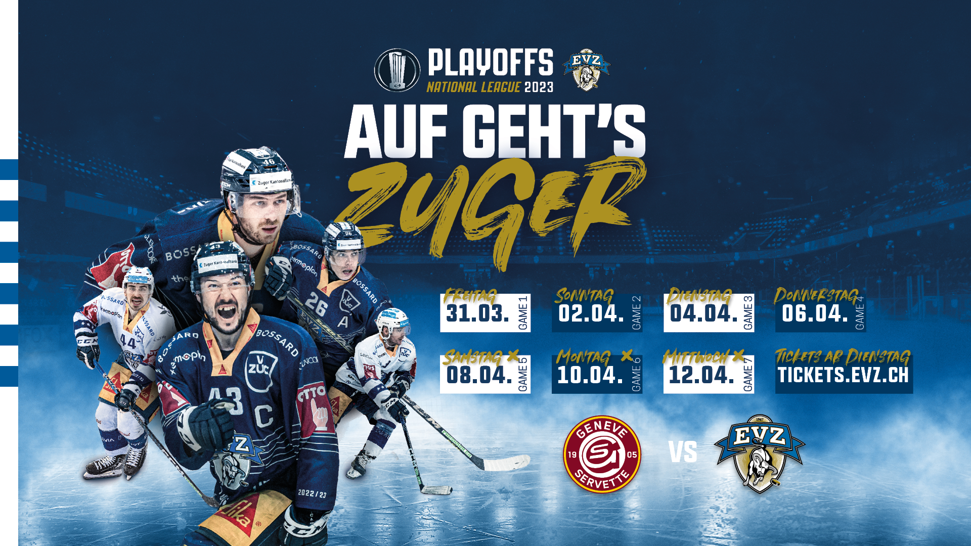 EVZ steht im Halbfinal - EV Zug