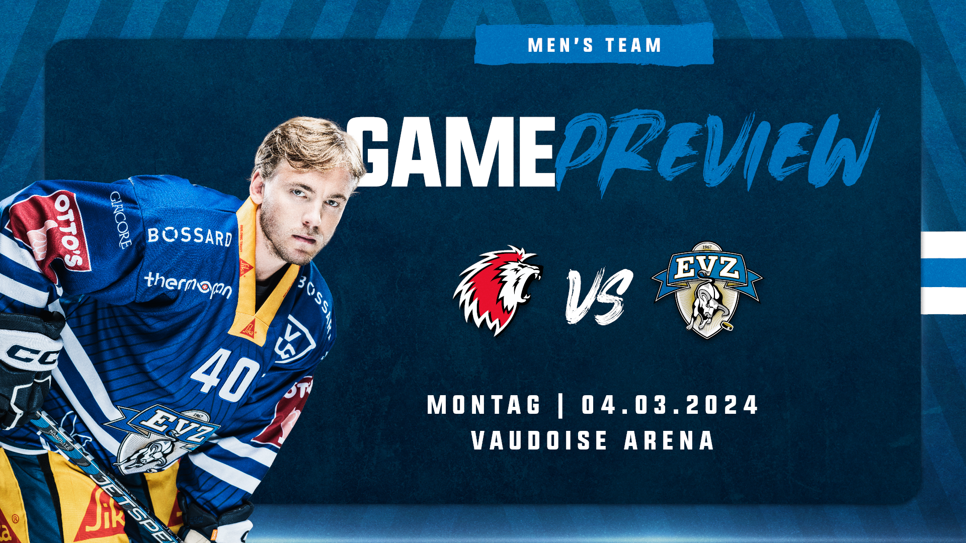 Game Preview: Lausanne HC vs EVZ - EV Zug