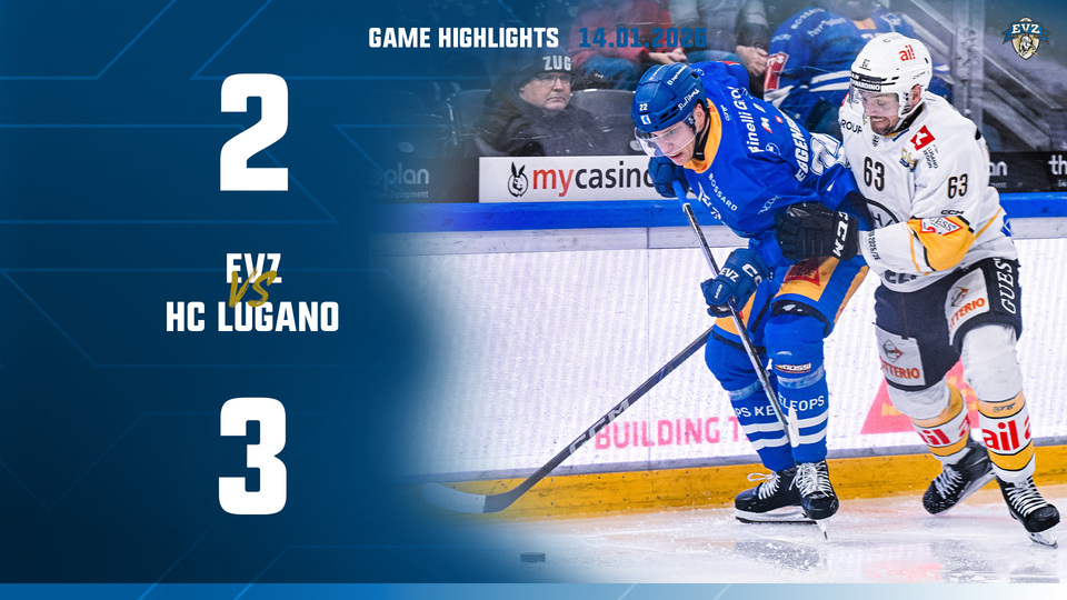 Game Highlight: EVZ vs HC Lugano 2:3 - EV Zug